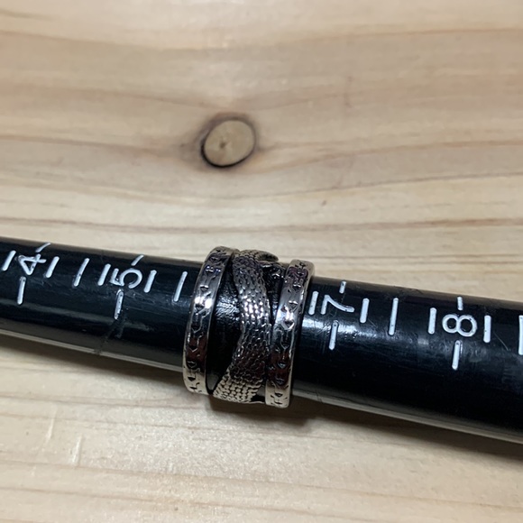 Mozambique Garnet Dragon Ring in Stainless Steel 1.00 ctw - Picture 7 of 8